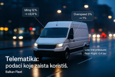 Telematika: podaci koje zaista koristiš